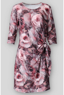 Šaty s vázáním na boku 4147 Pratto