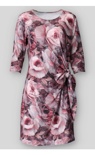 Šaty s vázáním na boku 4147 Pratto