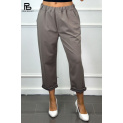 Stylové kalhoty do gumy Lamiar 33689
