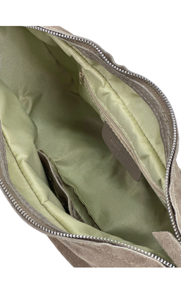 Kabelka z broušené kůže 681-c, Itálie