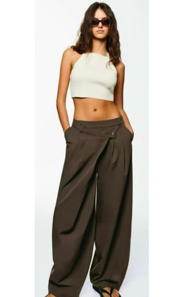 Stylové kalhoty s překladem VOGUE 19610