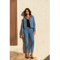 Kalhoty do gumy džínové oboustranné Onado H699-N jeans