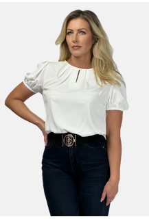 Halenka krátký rukáv knoflíček Regina