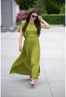 Dlouhé šaty plisé VOGUE MY57360