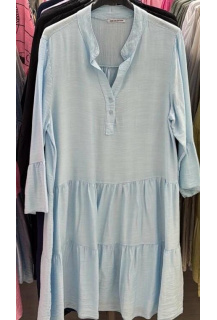 Dámské šaty volánové 3585