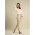 Kalhoty džínové color Onado H2812 VB khaki