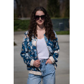 Lehká bunda na zip BOMBER 240501