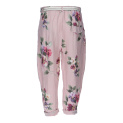  Kalhoty capri s potiskem 7232 len Italie