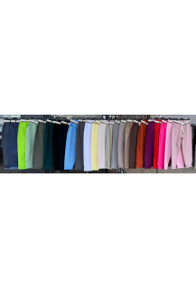 Kalhoty do gumy s páskem 25097