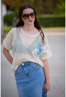 Trendy přízová vesta MY STYLE 20195