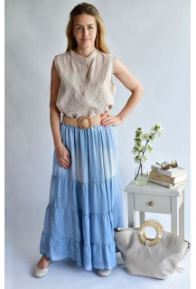 80705 Sukně dlouhá Jeans Itálie