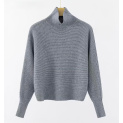Trendy rolák žebrovaný úplet T5167