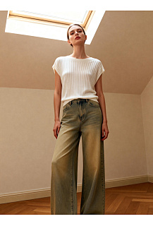 Halenka úplet lodičkový výstřih SEVENDAY 8059