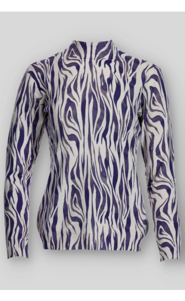 Svetřík se stojáčkem potisk Damod M24379