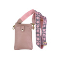 Kabelka malá crossbody-mobil ,kůže 949 Itálie