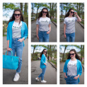 Triko krátký rukáv RJ75030 Bluotre
