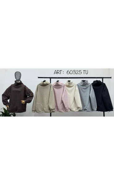 Trendy mikina se stojáčkem VOGUE 60325