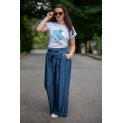 Kalhoty široké culottes 1287