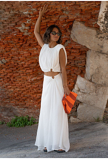 Komplet sukně+crop top VOGUE M2309/3307
