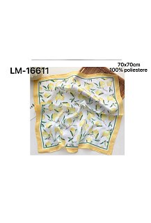 Dámský elegantní šátek vzor CITRÓN LM-16611