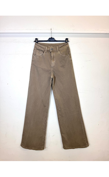 Kalhoty džínové široké LARGO 3D-8066