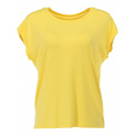 bavlněné triko žlutá