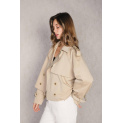 Bunda trenčkot/křivák oversize M 2117