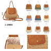 Kabelka boho proutěná L-25004