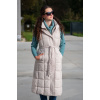 Trendy vesta s kapucí QD7930 Itálie 