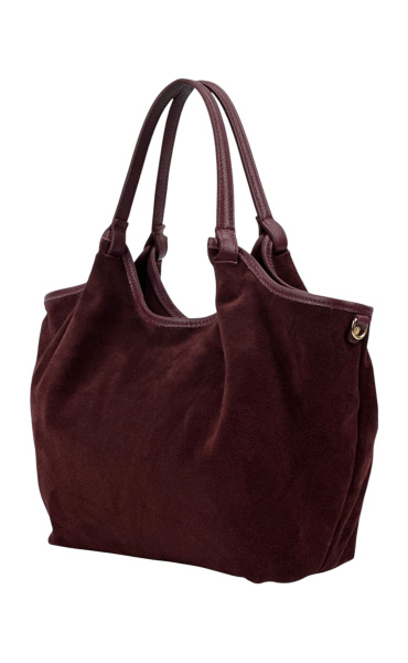 Kabelka z broušené kůže 591-C Itálie