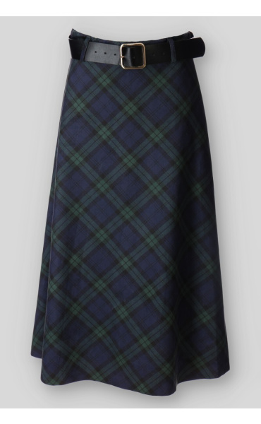 Sukně karo s páskem WAY 23296 C