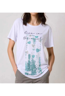 Dámské triko s potiskem kr. rukáv DJ77862