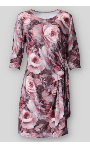 Šaty s vázáním na boku 4147 Pratto