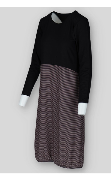 Šaty/šatovka s dlouhým rukávem 4315 Pratto