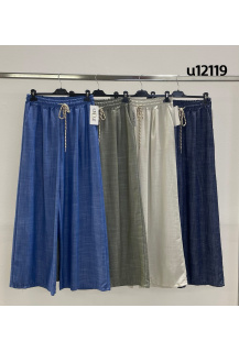 Široké kalhoty do gumy U12119
