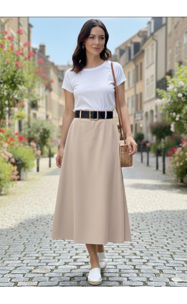 Sukně s páskem WAY 24483
