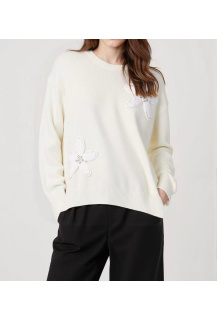 Elegantní svetřík s květy NN86762