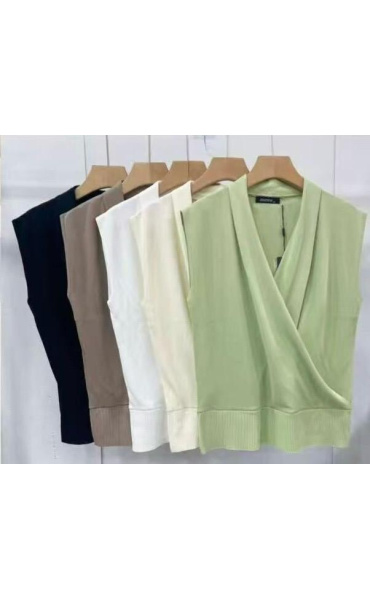 Dámský TOP překládaný Q18617