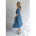 Šaty džínové s krátkým rukávem 68069 Itálie