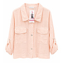 Stylová lněná bunda OVERSIZED 13292