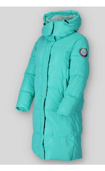 Zimní bunda dlouhá lesk 2588 Fly Itálie