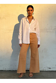 Kalhoty džínové Wide Leg 3D-9240