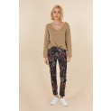 Kalhoty jeans color Onado H686-GR šedá