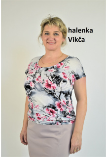 Halenka spadený rukáv Vikča, Kepa Style Čes. rep.