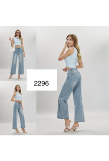 Kalhoty džínové wide-leg 2296 Ormi