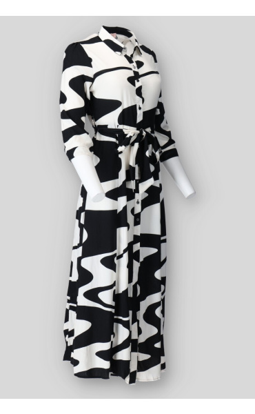 Košilové šaty s potiskem GOA 62998/1604