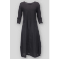 Šaty kombinované s kapsami 4157/4088 Pratto
