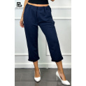 Stylové kalhoty do gumy Lamiar 33689