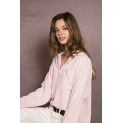Lněná propínací košile oversize Sarah John Paris M2080