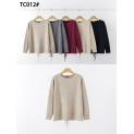 Trendy svetřík na šňůrku TC012